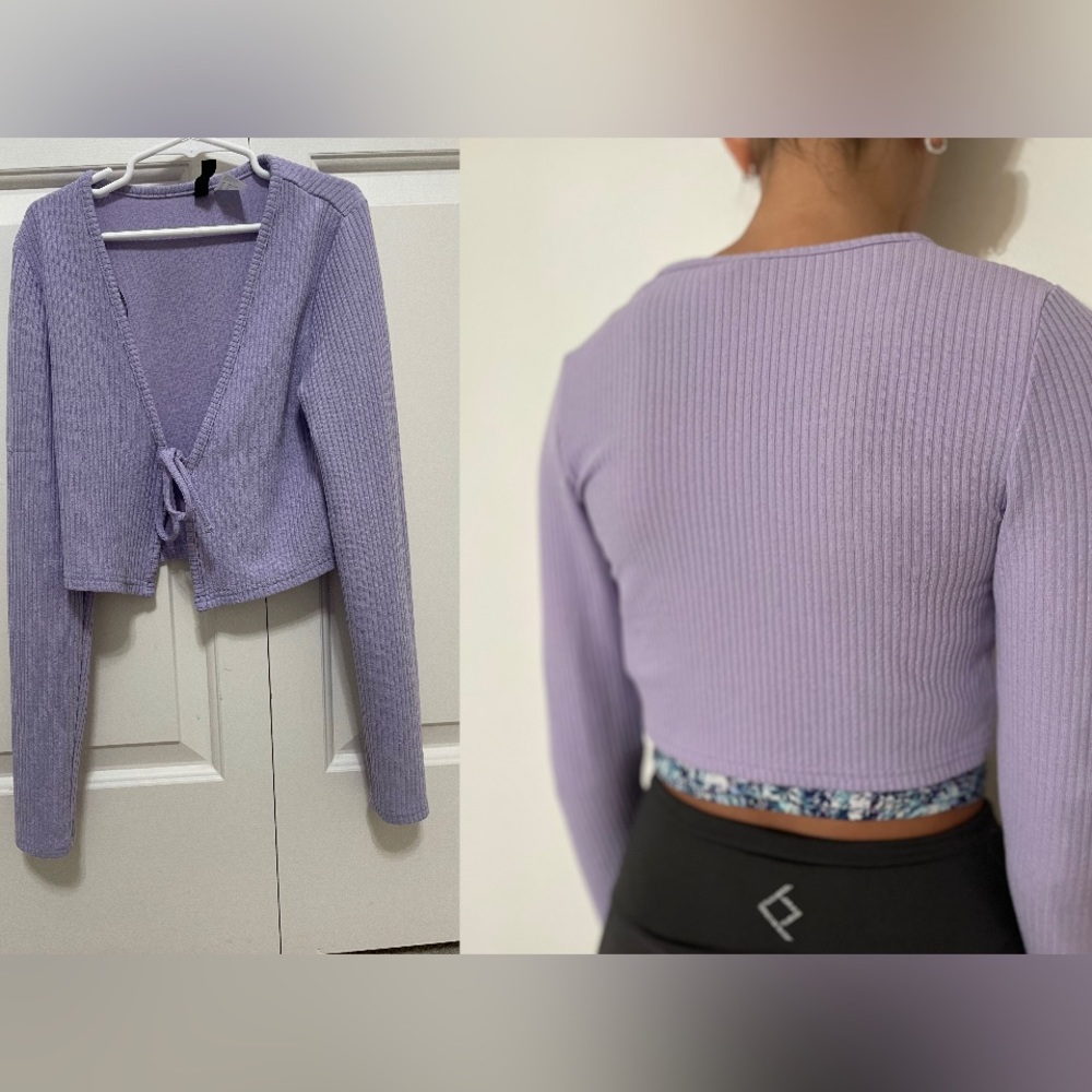 H&M cropped sweater/top!